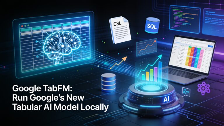 Google TabFM: Run Google’s New Tabular AI Model Locally