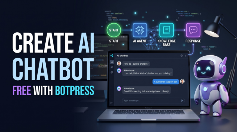 How to Create a Chatbot for Free Using Botpress